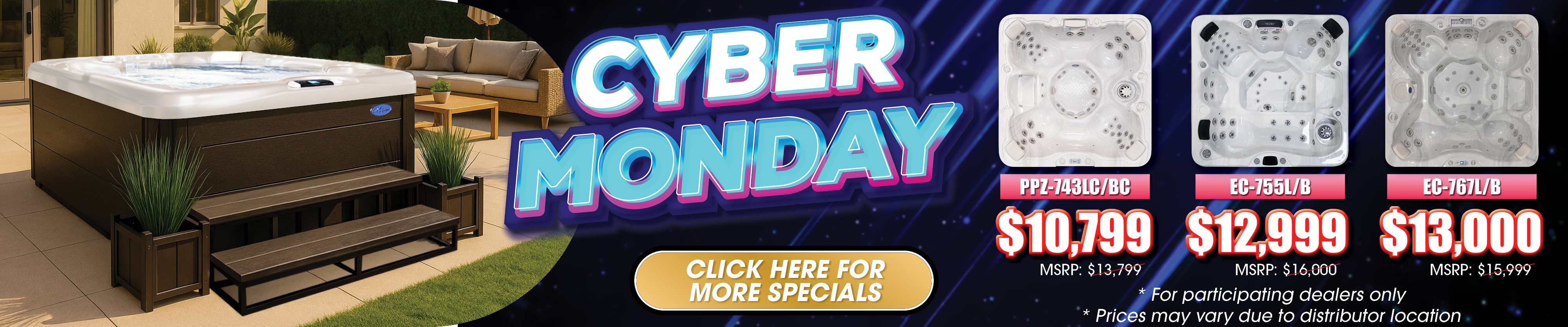 Calspas hot tub being used in a family setting - San Marcos